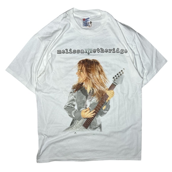 Melissa Etheridge 90s Tour T Shirt XL Your Little Secret World Tour Hanes VTG - Picture 1 of 8